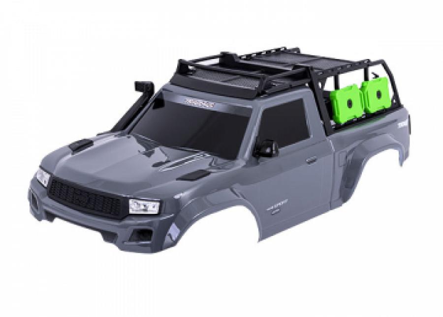 Traxxas Body TRX-4 Sport (Clipless) Complete Gray TRX8213-GRAY