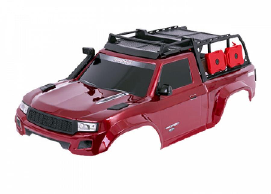 Traxxas Body TRX-4 Sport (Clipless) Complete Red TRX8213-RED