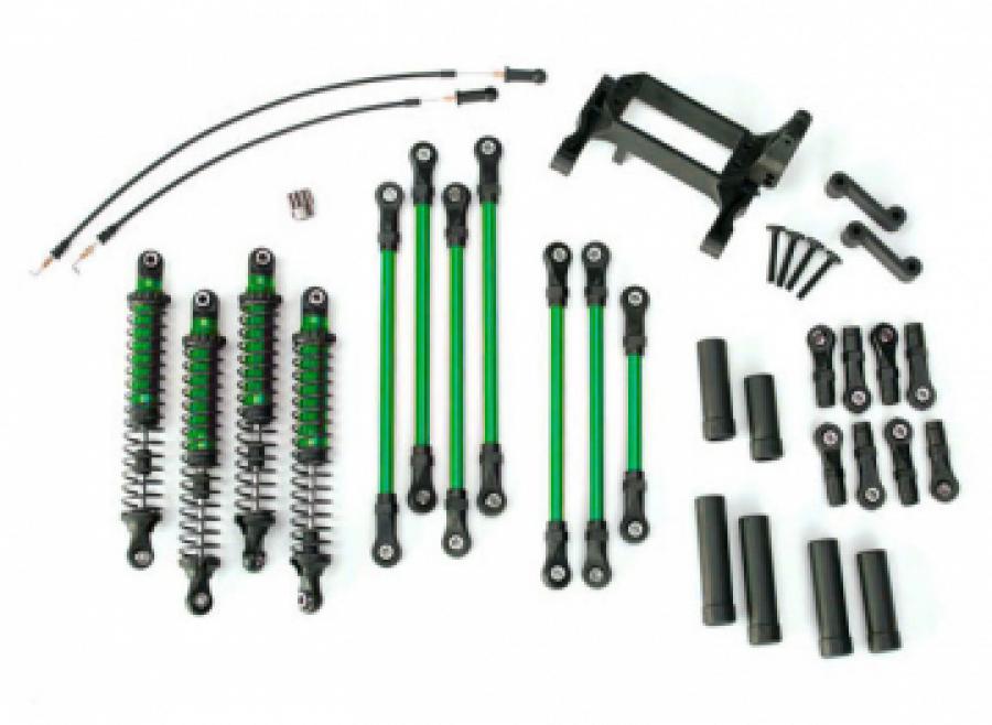 Traxxas Long Arm Lift Kit Green Complete TRX-4 TRX8140-GRN