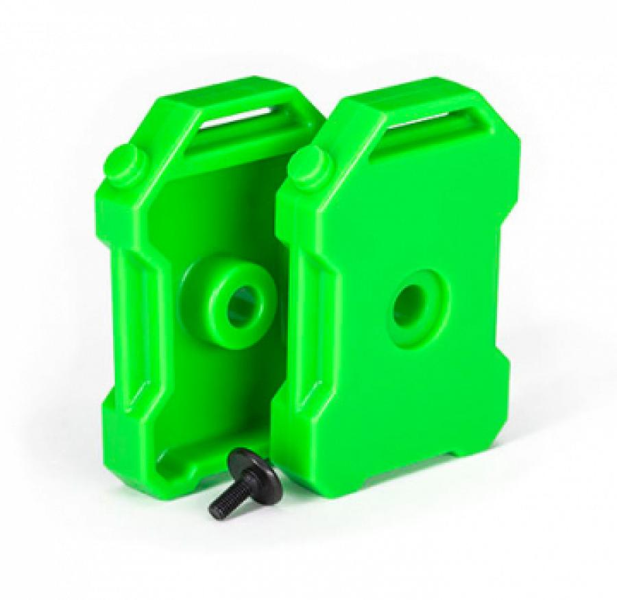 Traxxas Fuel Canister Green (2) TRX-4 TRX8022-GRN