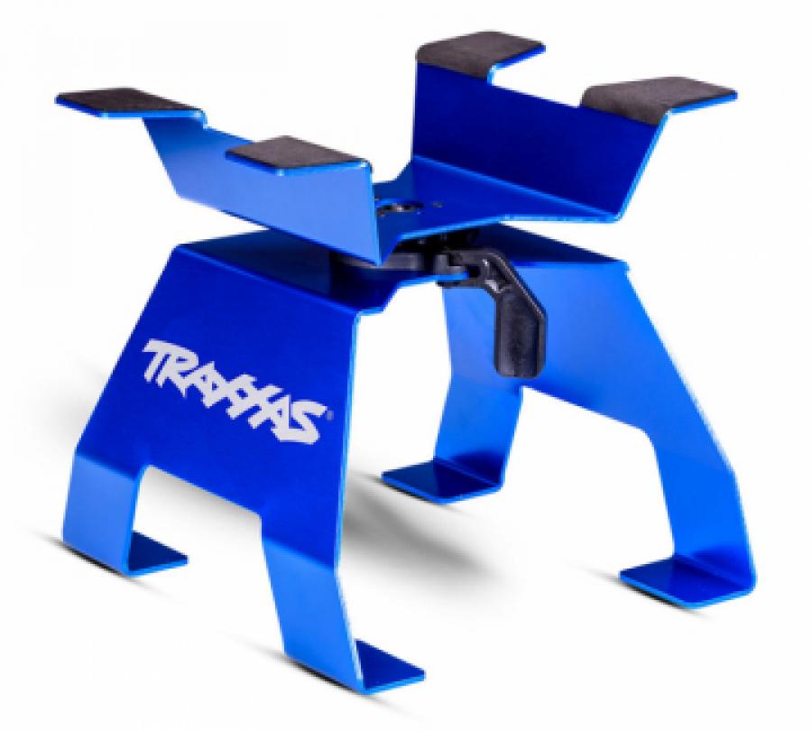 Traxxas Car Stand Alu X-Truck TRX8797-BLUE