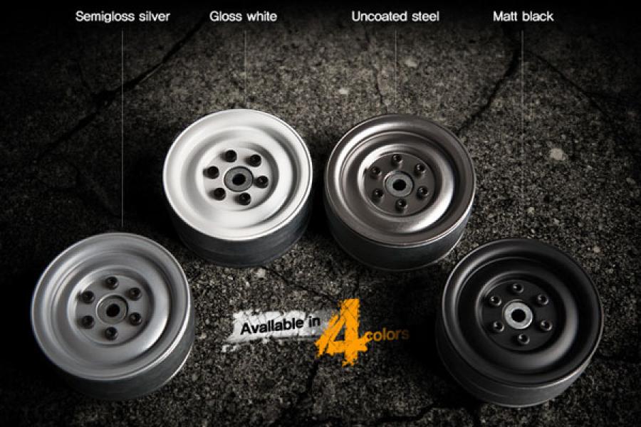 1.9 SR03 beadlock wheels(uncoated steel)