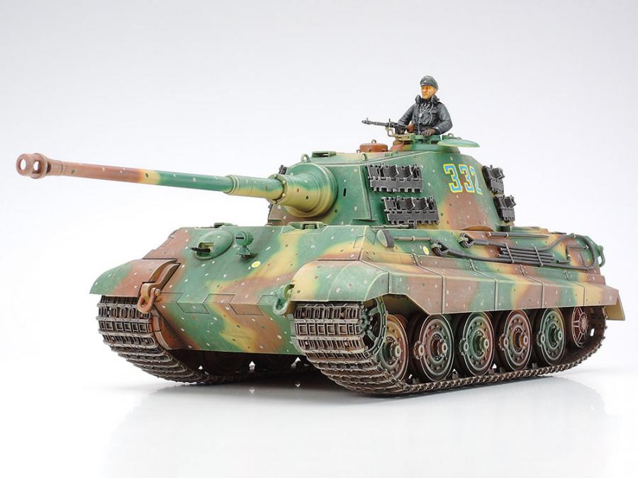 Tamiya 1/35 King Tiger Tank Production Turret pienoismalli