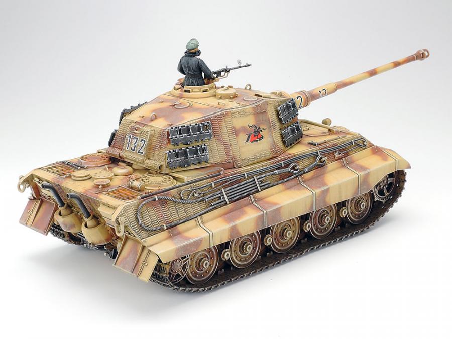 Tamiya 1/35 King Tiger Tank Production Turret pienoismalli