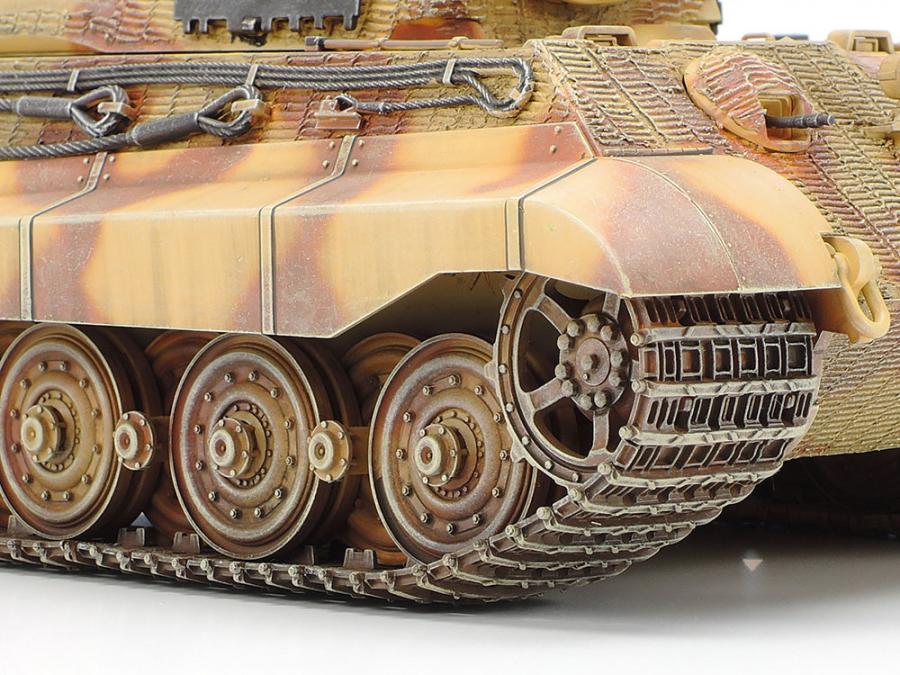 Tamiya 1/35 King Tiger Tank Production Turret pienoismalli
