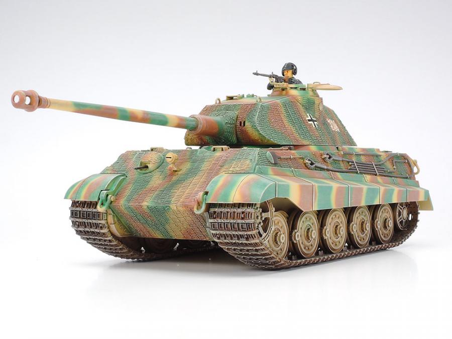 Tamiya 1/35 King Tiger Porsche Turret pienoismalli