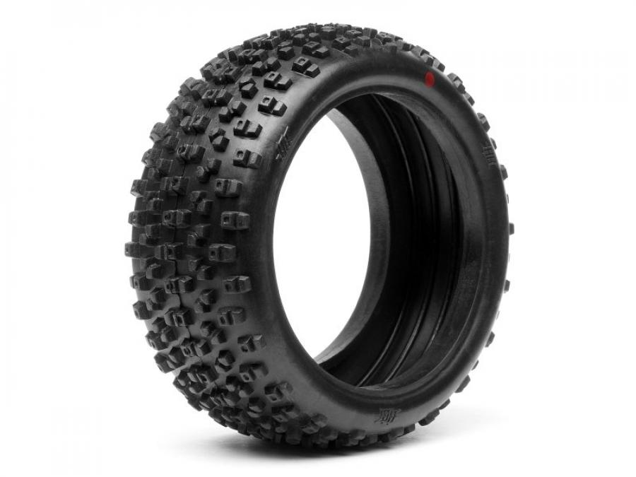 HPI Racing  HB PROTO TIRE (RED/ 1/8 BUGGY) 67744