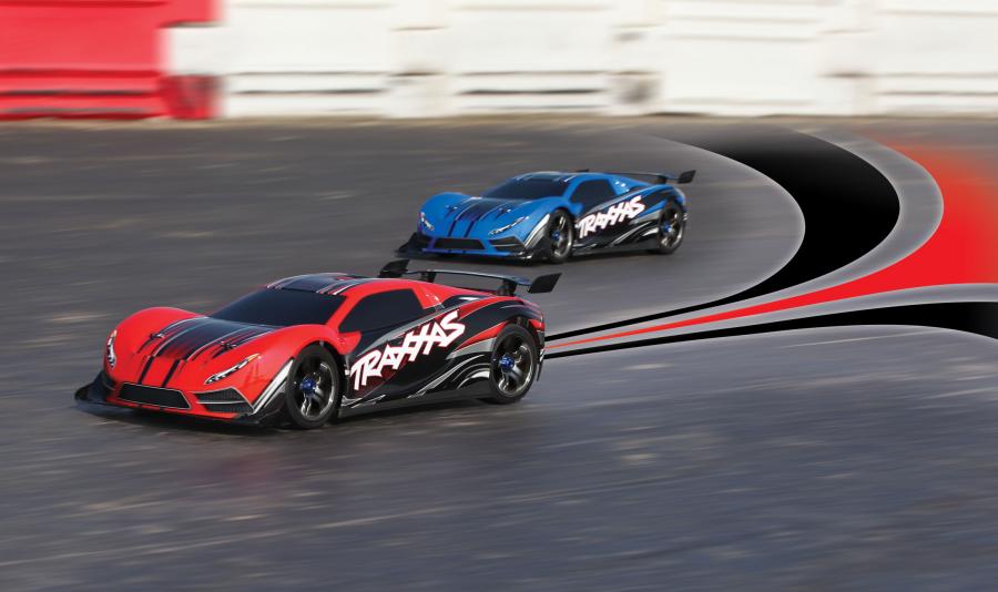 Traxxas XO-1 Supercar 1:7  RTR, TQi link, TSM RC-auto ilman akkua ja laturia TRX64077-3