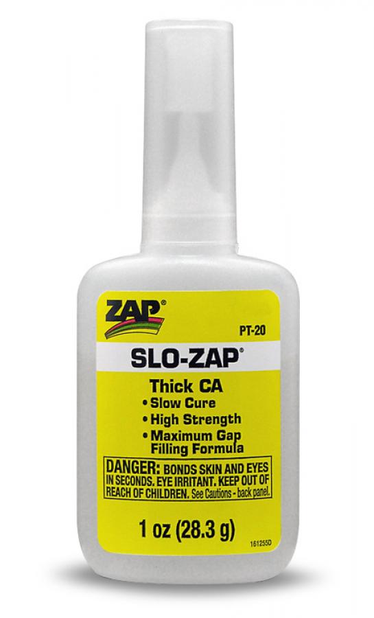 ZAP Slow CA- 28gr Yellow liima