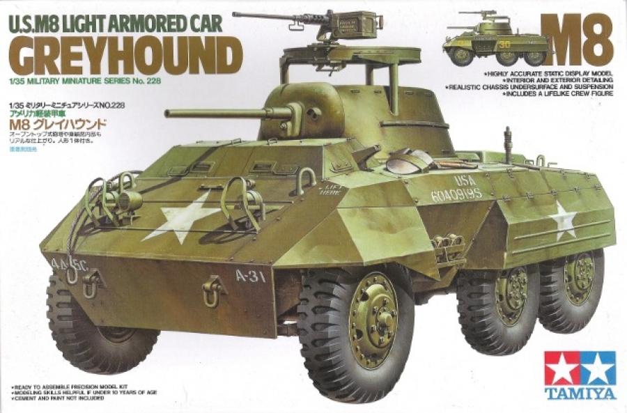 1/35 US M8 Greyhound Light Armored Car