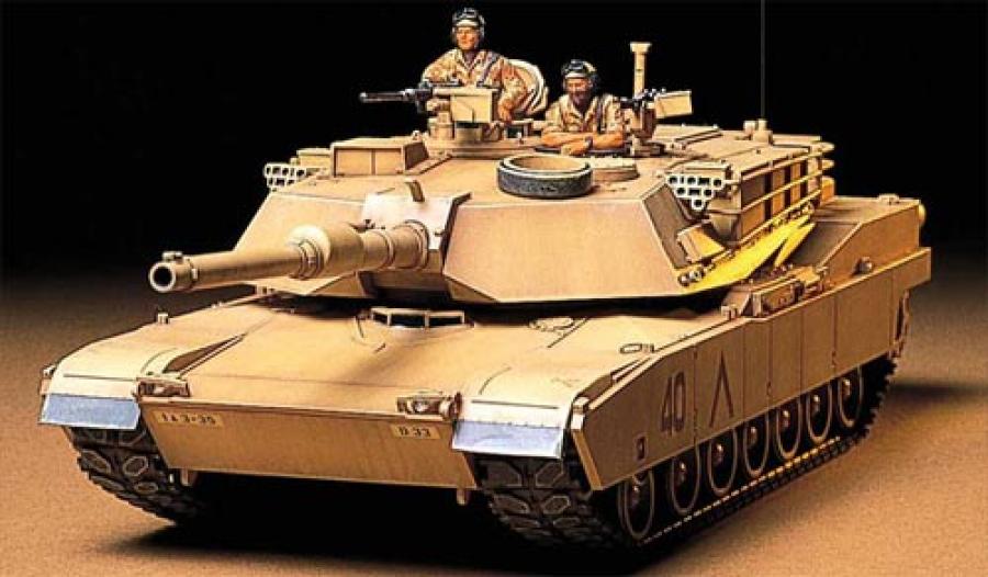 Tamiya 1/35 U.S.M1A1 Abrams Tank pienoismalli