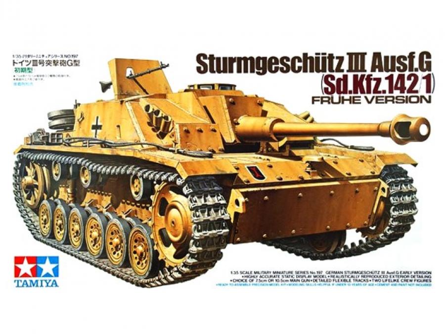 Tamiya 1/35 Stug III Ausf. G Early pienoismalli