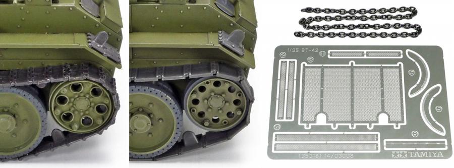 Tamiya 1/35 Russian Tank BT-7 Model 1937 pienoismalli