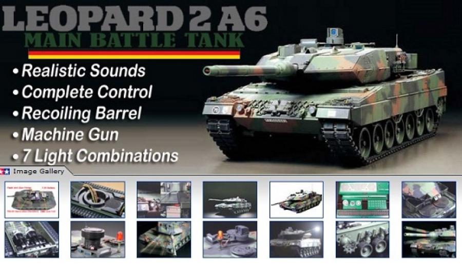 1/16 LEOPARD 2A6 Full Option Kit