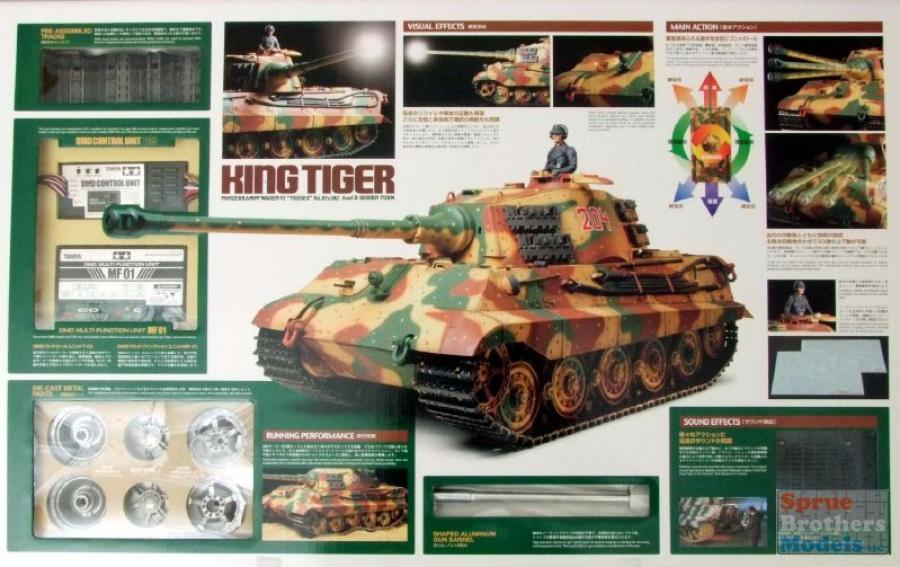 1/16 King Tiger Product. Turret Full Op.