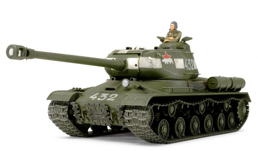 Tamiya 1/48 Russian Heavy Tank JS-2 Model 1944 pienoismalli