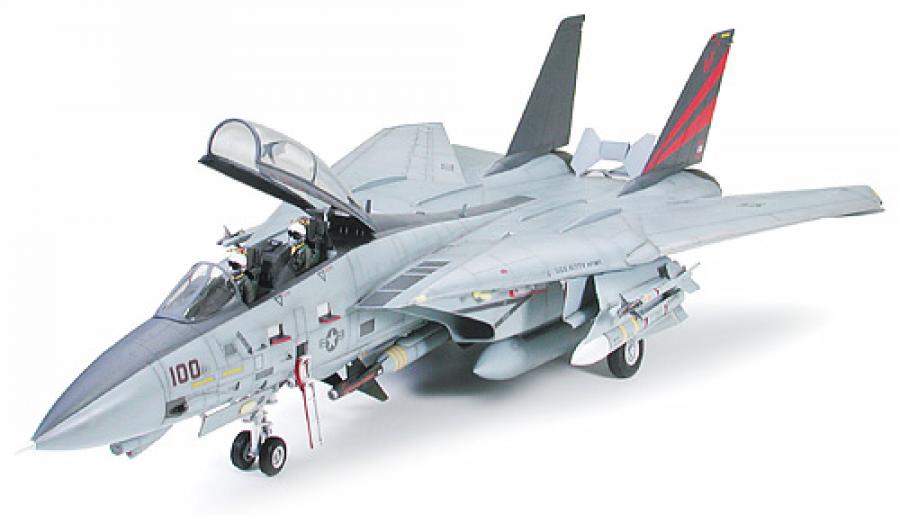 Tamiya 1/32 Grumman F-14A Tomcat Black Knights pienoismalli