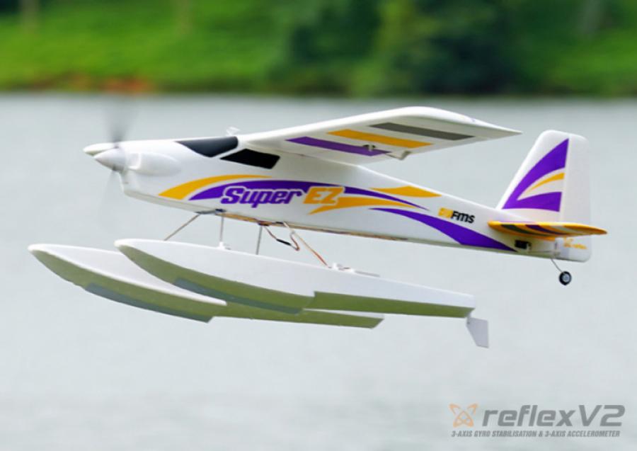 Super EZ V4 1220mm Reflex V2-Gyro & Floats RTF