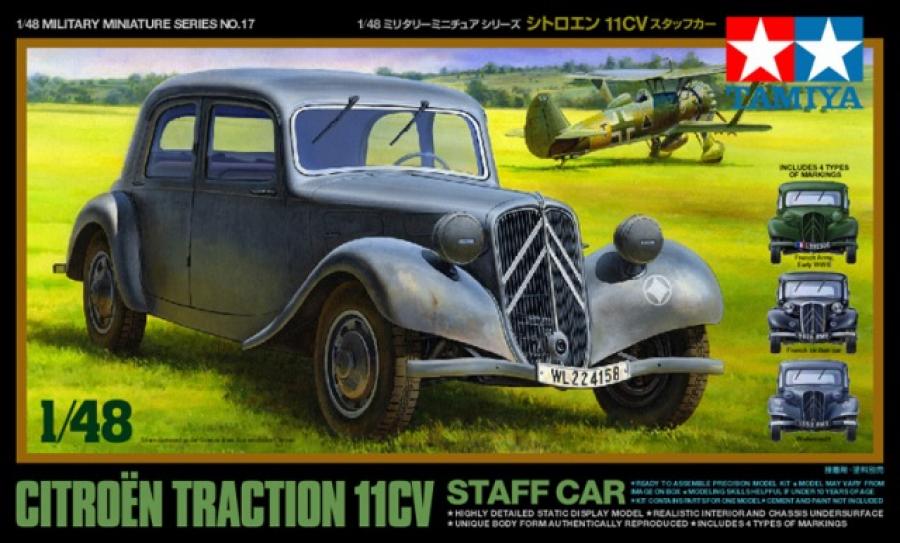 1/48 Citroen 11CV Staff Car 