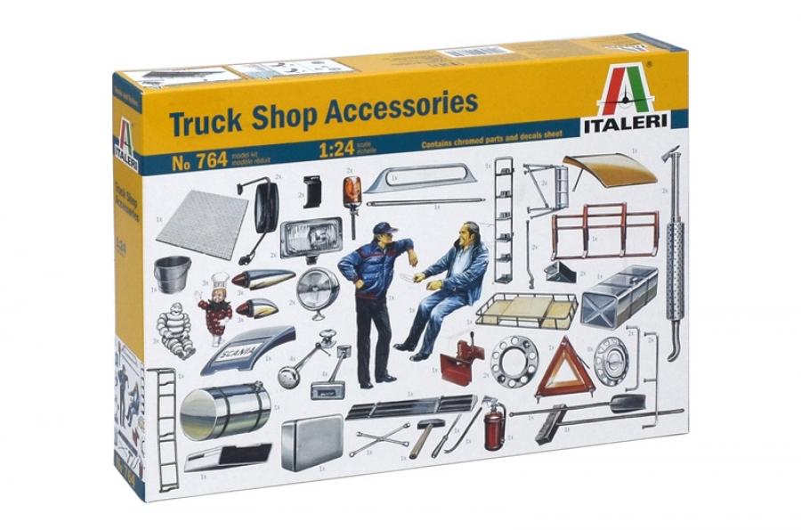 Italeri 1/24 TRUCK SHOP ACCESSORIES