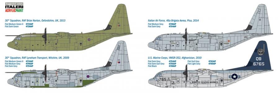 Italeri 1/48 HERCULES C-130J C5