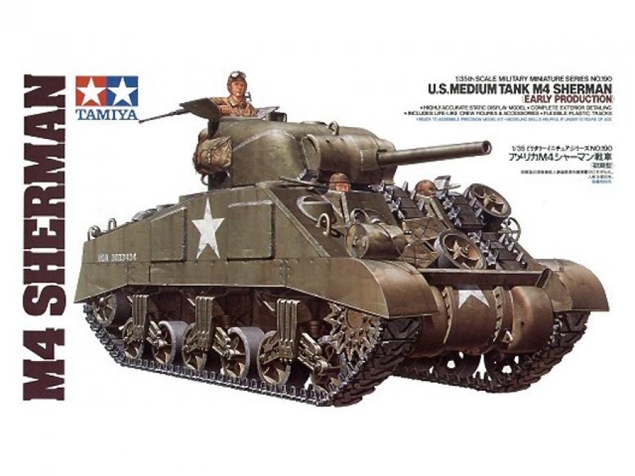 1/35 U.S. Medium Tank M4 Sherman Early 