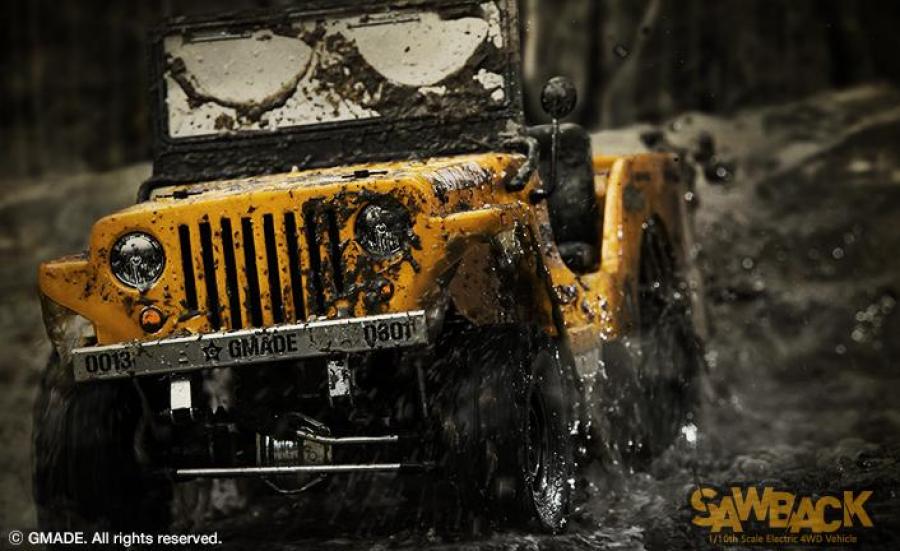 GMade 1/10 GS01 Sawback 4WD Kit