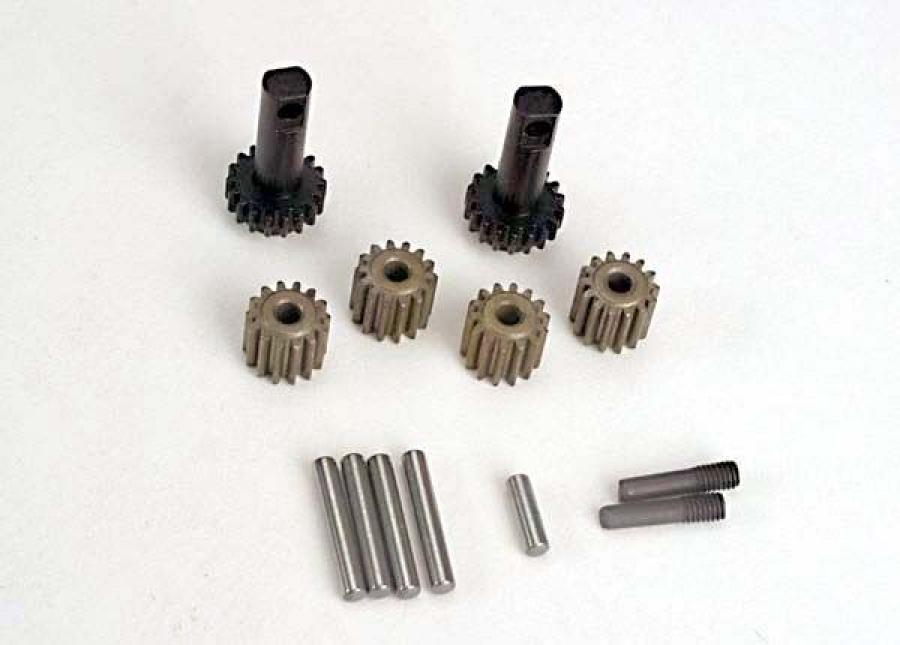 Traxxas Gears & Axles (Hardened) for Diff (Set) TRX2382