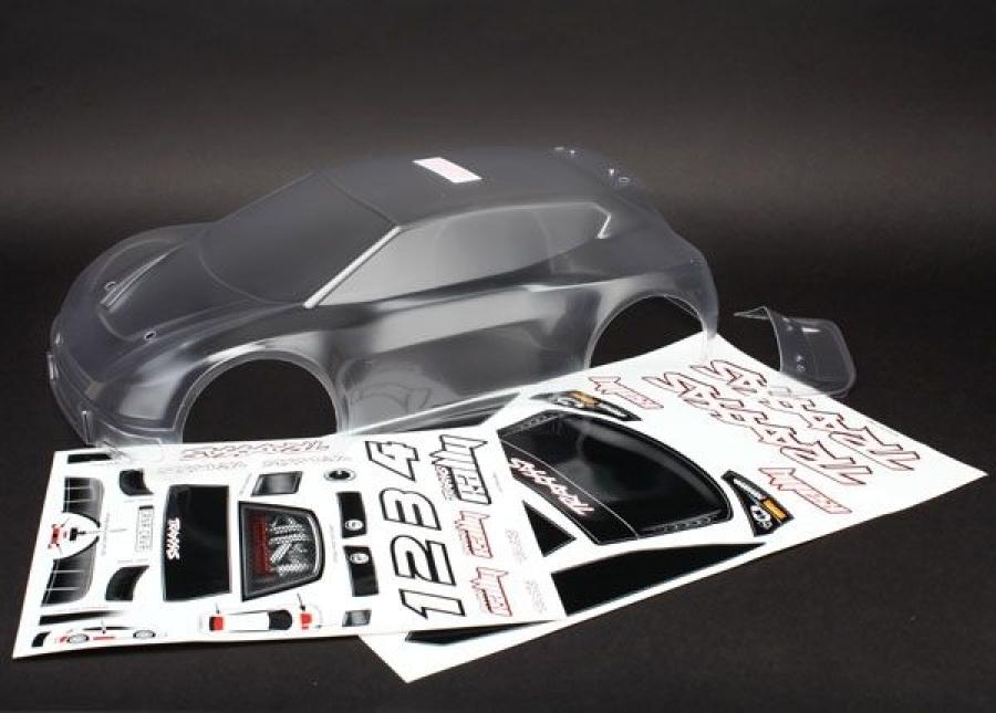 Traxxas Body, 1/10 Rally (clear, requires painting) TRX7411