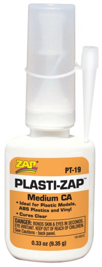 ZAP Plastic CA+ 0.33oz 9.35g liima