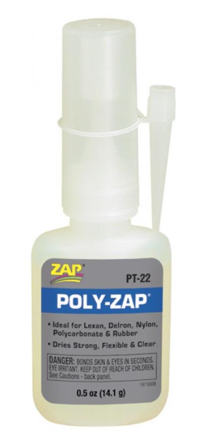 ZAP Poly Zap Lexan & ABS etc 14gr liima