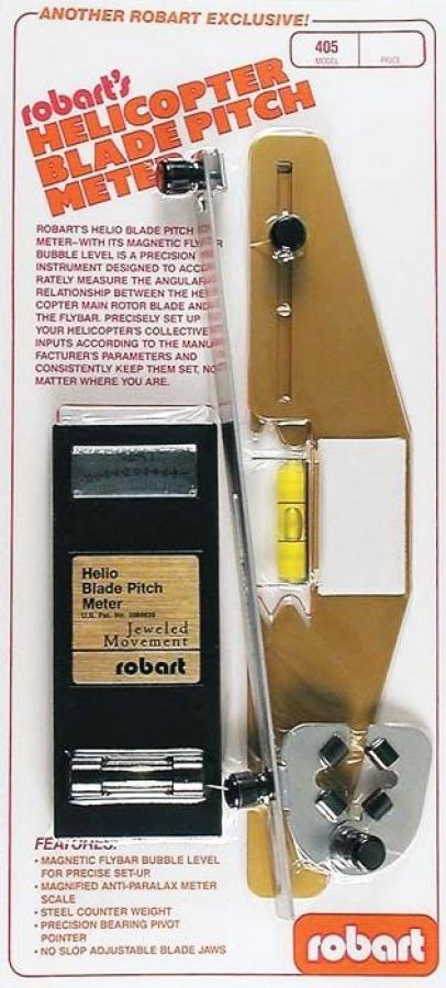 405 Heli Pich blade meter