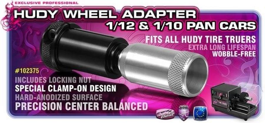 Wheel adapter 1:12 & 1:10 pan