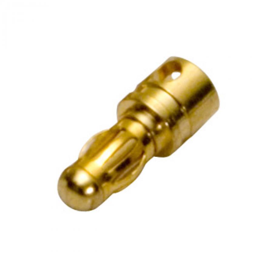 Connector Bullet Male 3.5mm 10pcs