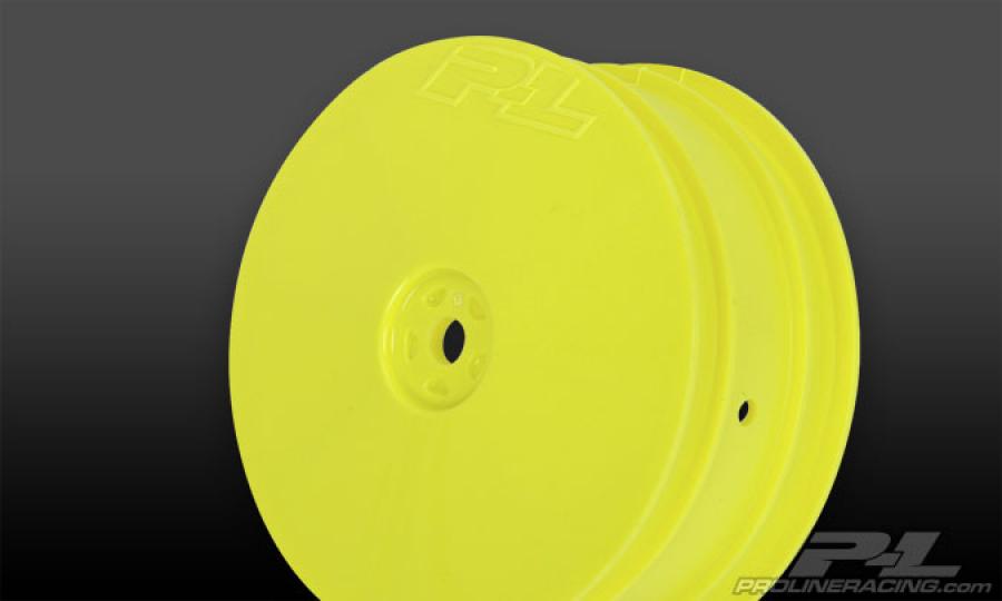 Velocity 2.2" Front Yellow Wheels (2) for B44.1