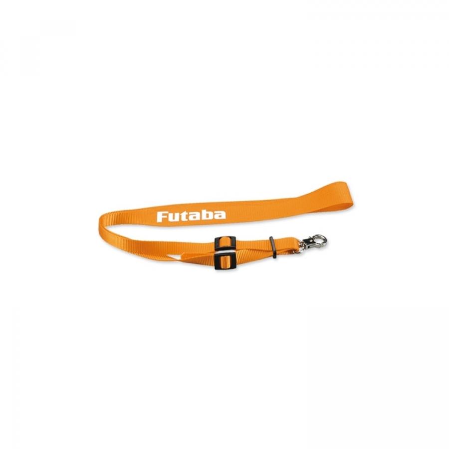 Neck strap Orange  1-point Orange/white