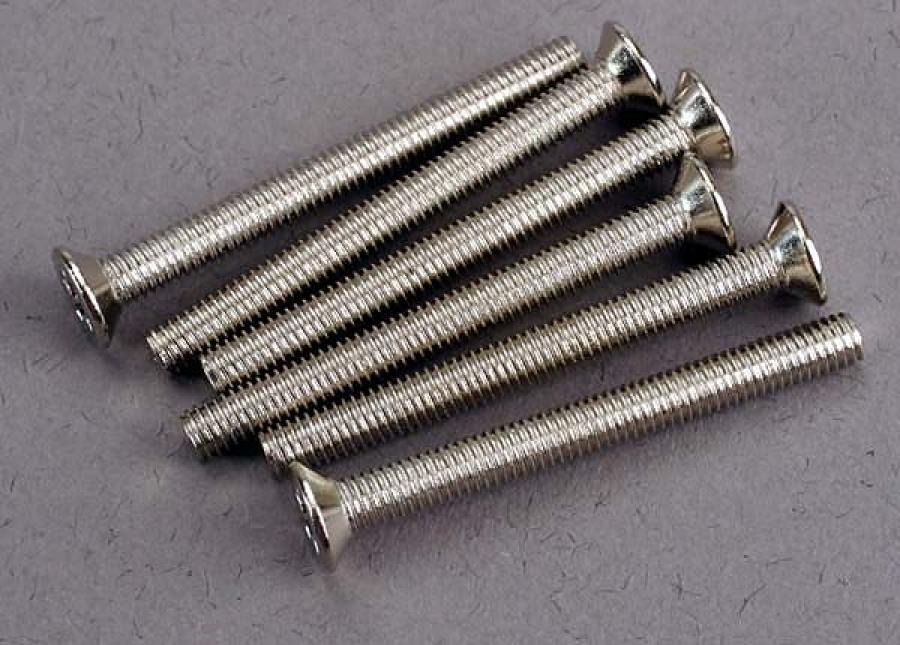 Traxxas Screws M3x30mm Countersunk (6) TRX3163
