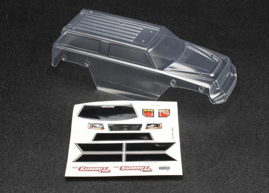 Traxxas Body 1/16 Summit Clear TRX7211
