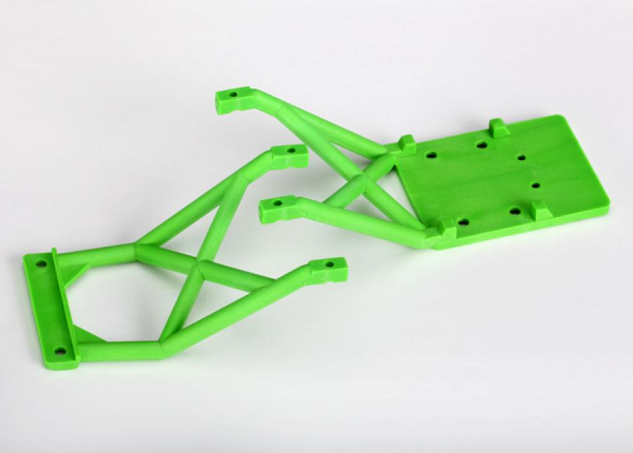 Traxxas Skid Plates Front and Rear Green TRX3623A
