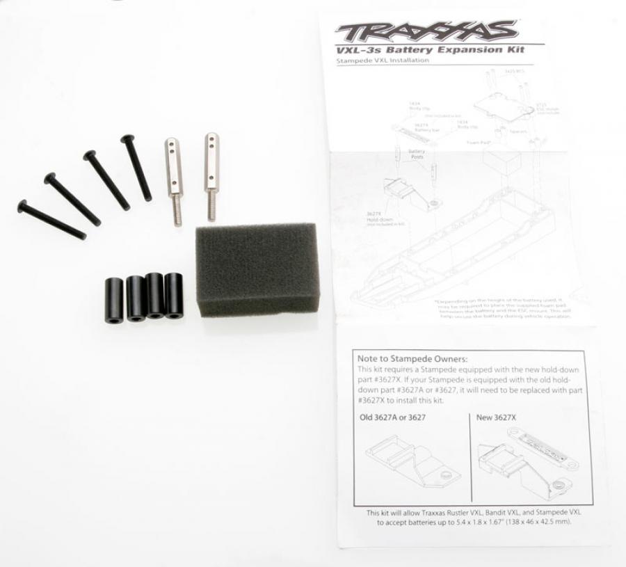 Traxxas Battery Expansion Kit for Taller Battery TRX3725X