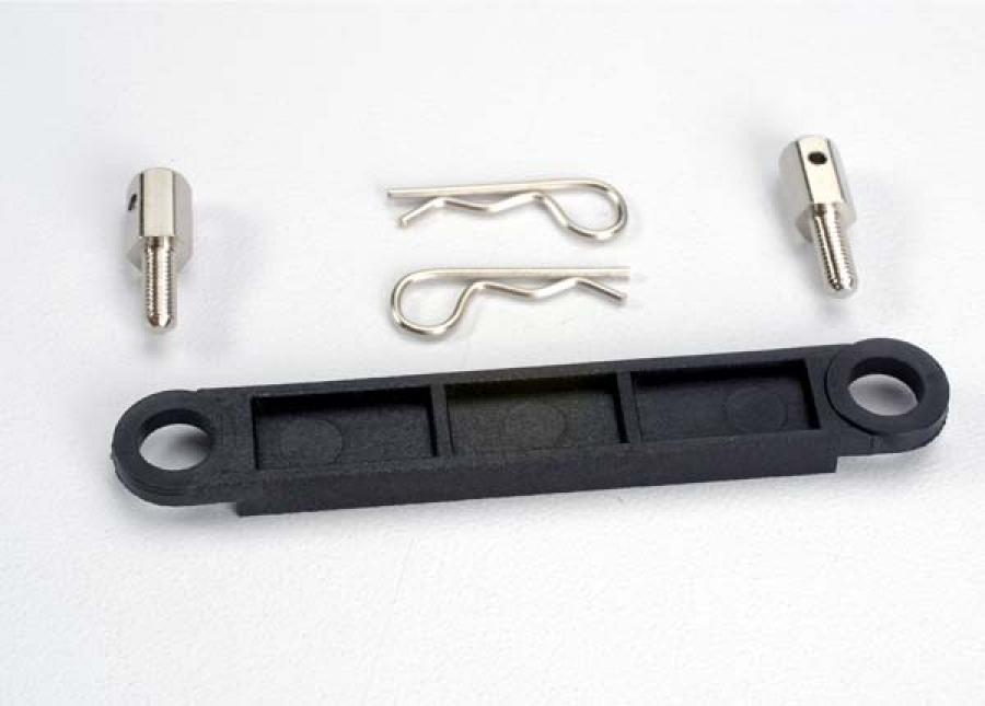 Traxxas Battery Hold-down Plate Black Bandit/Rustler TRX3727