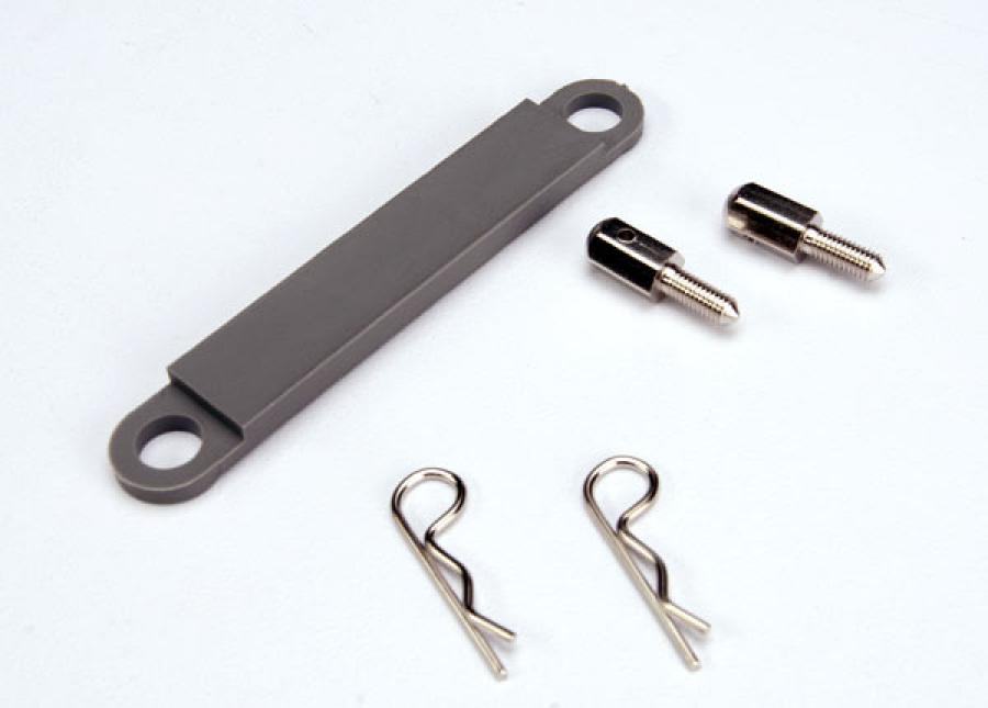 Traxxas Battery Hold-down Plate Grey Bandit/Rustler TRX3727A