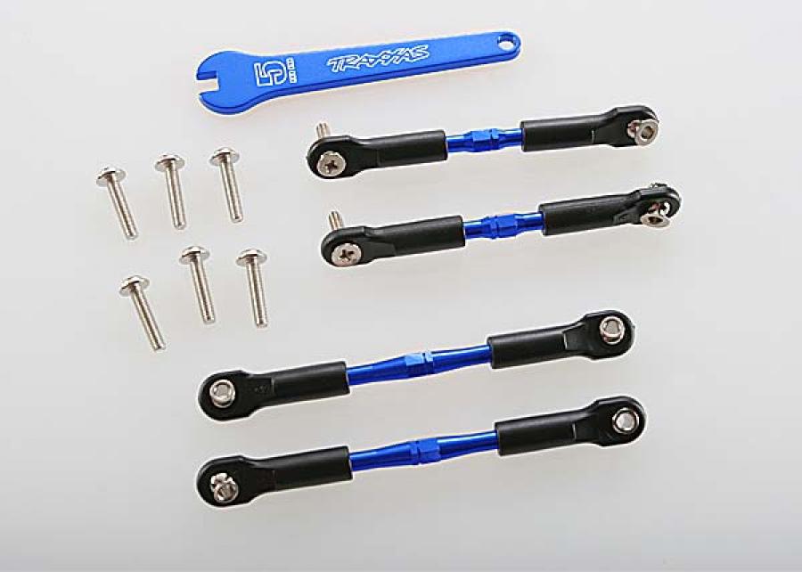 Traxxas Turnbuckle Camber Link Set Aluminium Blue TRX3741A