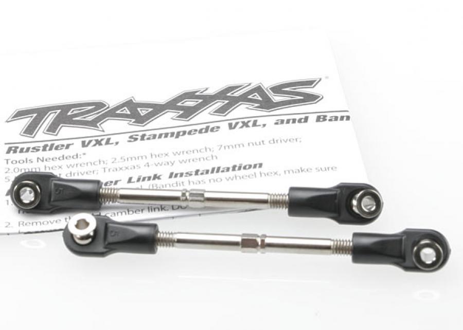Traxxas Turnbuckle Toe Link Complete 78mm Steel (2) TRX3745