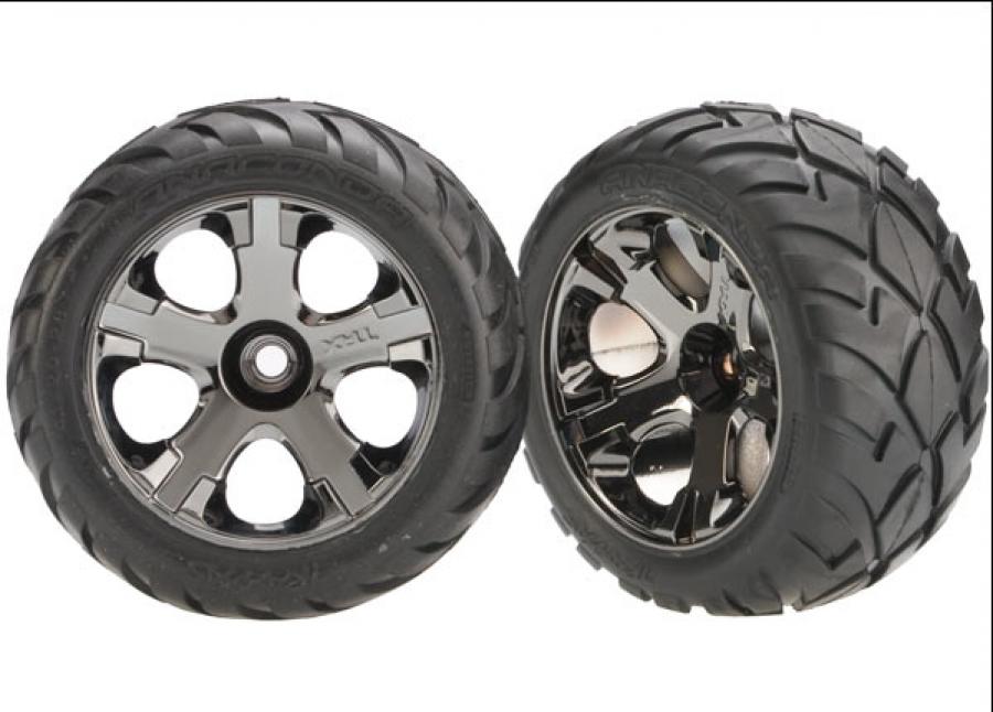 Traxxas Tires & Wheels Anaconda/All-Star 2.8" (Nitro Front) (2) TRX3777A