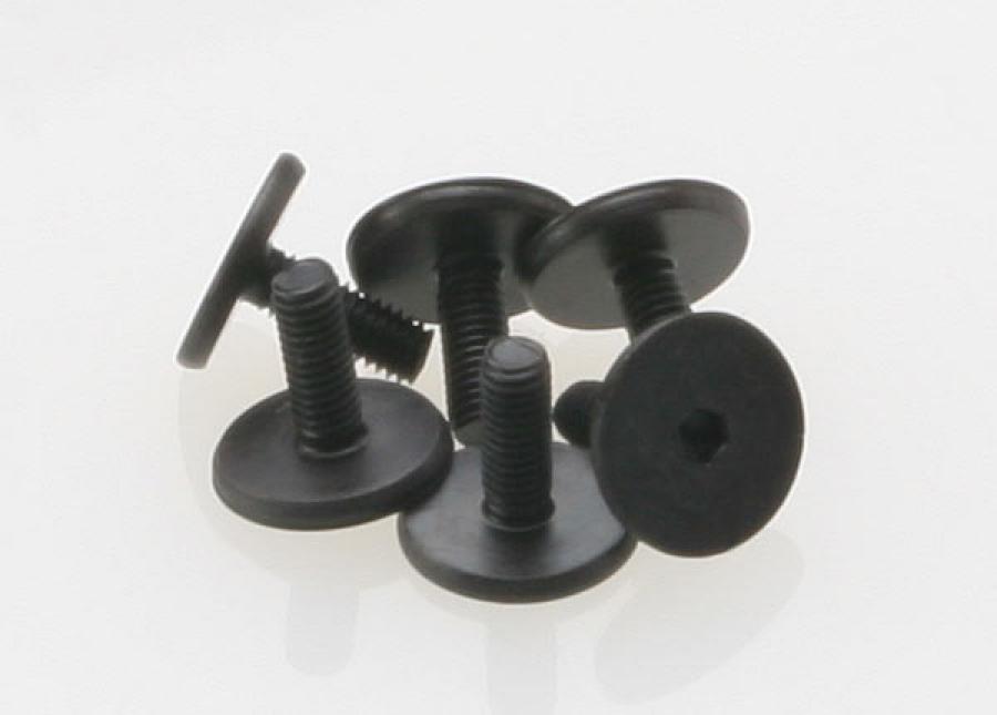 Traxxas Screws M3X8mm Flat-head Hex Socket (6) TRX3931