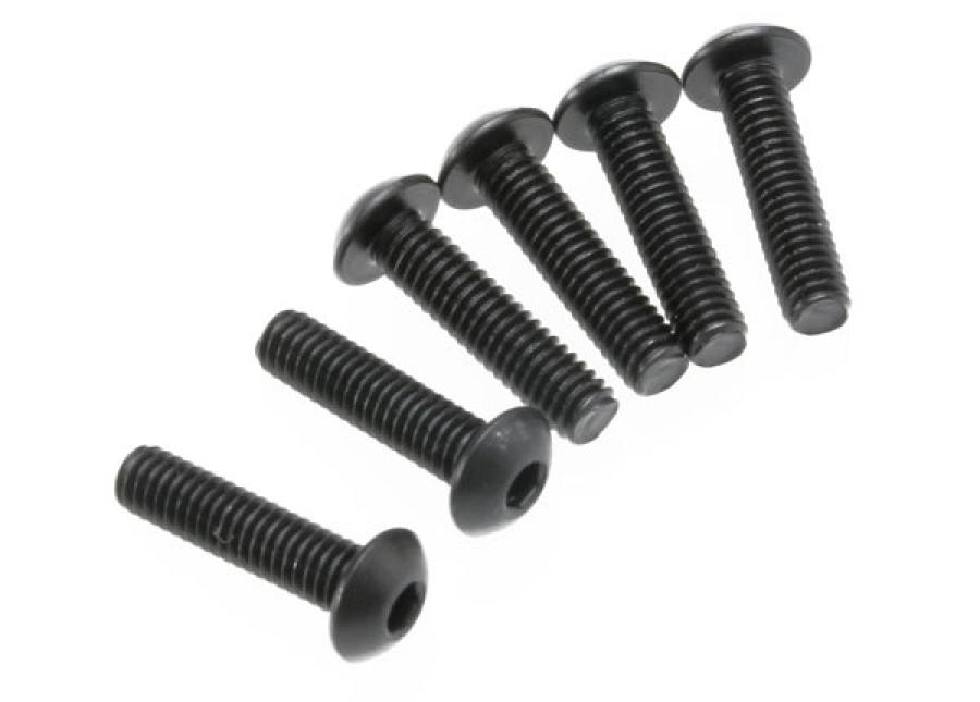 Traxxas Screws M4x16mm Button-head Hex Socket (6) TRX3933