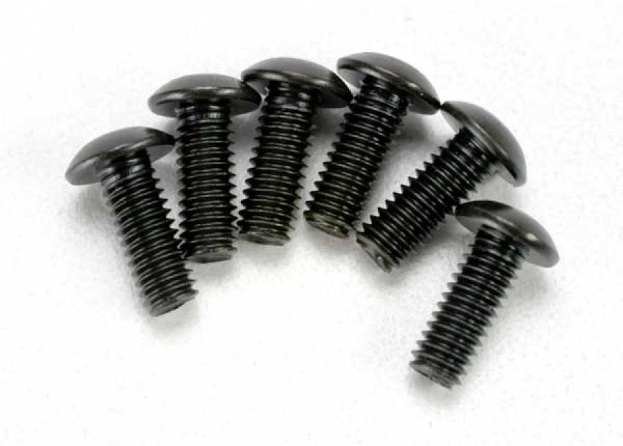 Traxxas Screws M4x12mm Button-head Hex Socket (6) TRX3937
