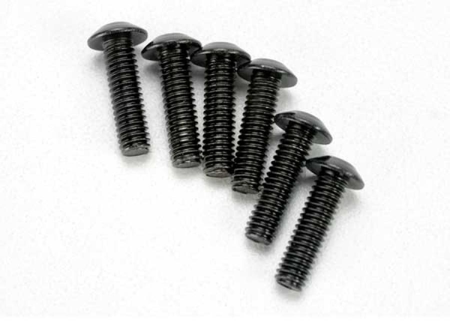 Traxxas Screws M4x14mm Button-head Hex Socket (6) TRX3938