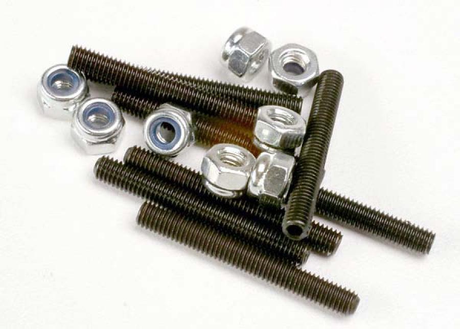 Traxxas Set Screws M3x25mm (8) Lock Nut 3mm (8) TRX3962